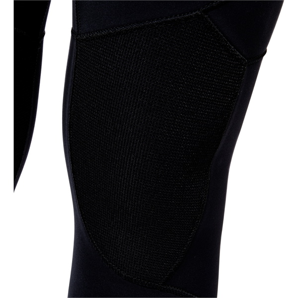 2026 Gul Womens Yulex Flexor 3/2mm Back Zip Wetsuit FX1222-BKSP - Black / Splaterpalm